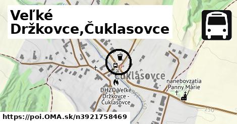 Veľké Držkovce,Čuklasovce