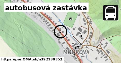 autobusová zastávka