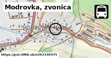 Modrovka, zvonica