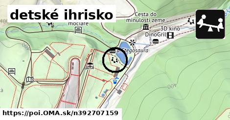 detské ihrisko