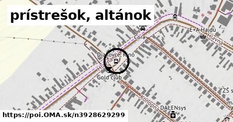 prístrešok, altánok