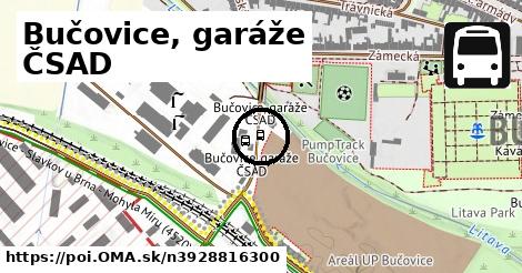 Bučovice, garáže ČSAD