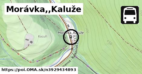 Morávka,,Kaluže