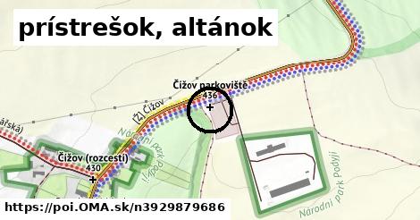 prístrešok, altánok