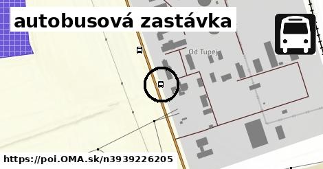 autobusová zastávka