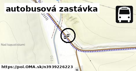 autobusová zastávka