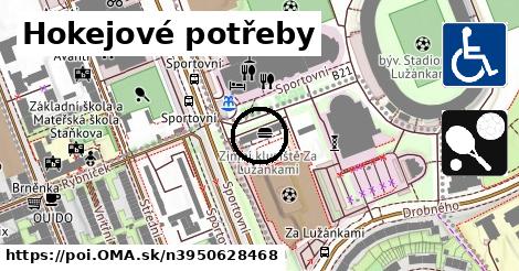 Hokejové potřeby