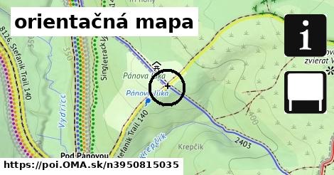 orientačná mapa