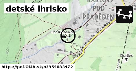 detské ihrisko