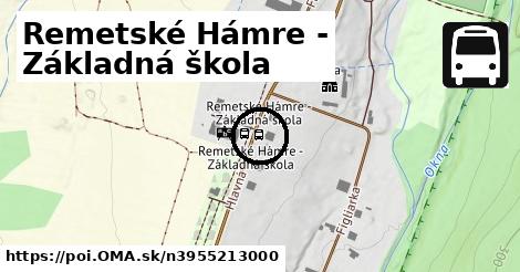 Remetské Hámre - Základná škola