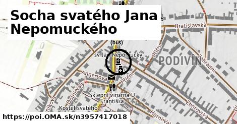 Socha svatého Jana Nepomuckého