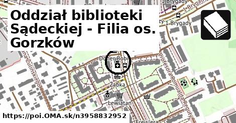 Oddział biblioteki Sądeckiej - Filia os. Gorzków