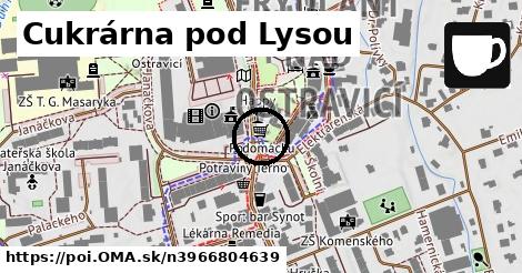 Cukrárna pod Lysou