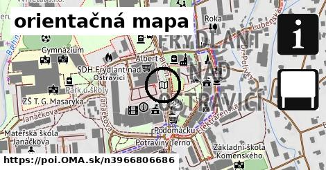 orientačná mapa