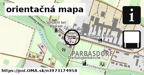 orientačná mapa