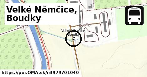 Velké Němčice, Boudky