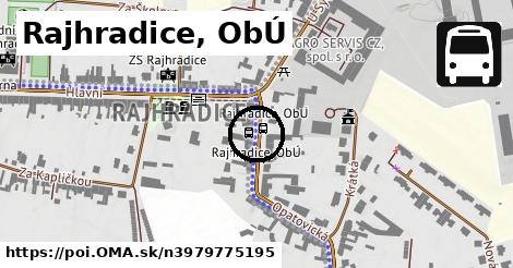 Rajhradice, ObÚ