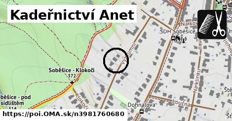 Kadeřnictví Anet