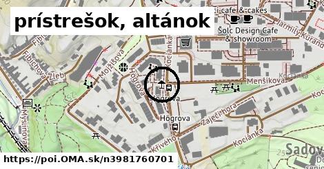 prístrešok, altánok