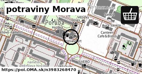 potraviny Morava