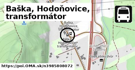 Baška, Hodoňovice, transformátor