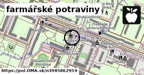 farmářské potraviny