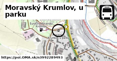 Moravský Krumlov, u parku