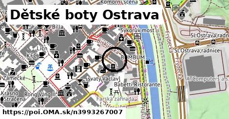 Dětské boty Ostrava