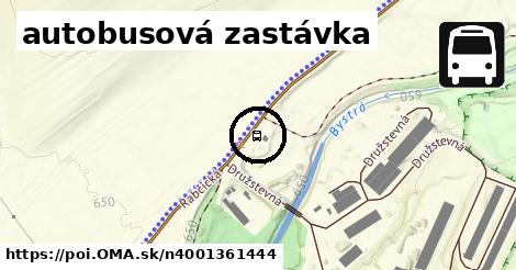 autobusová zastávka