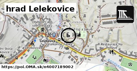 hrad Lelekovice