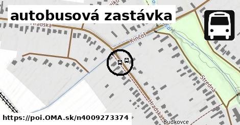 autobusová zastávka