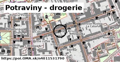 Potraviny - drogerie