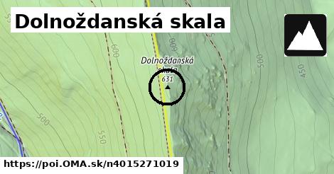 Dolnoždanská skala