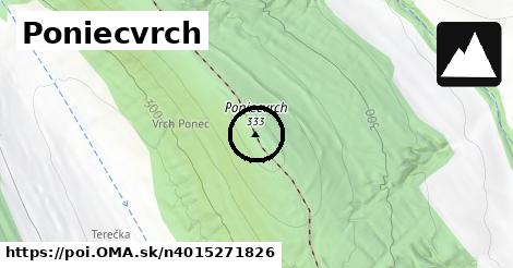 Poniecvrch