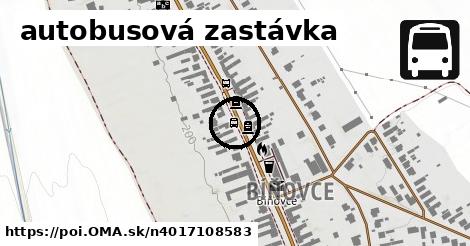 autobusová zastávka