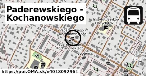 Paderewskiego - Kochanowskiego