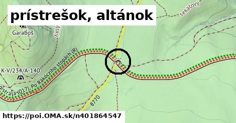 prístrešok, altánok