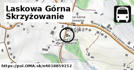 Laskowa Górna Skrzyżowanie