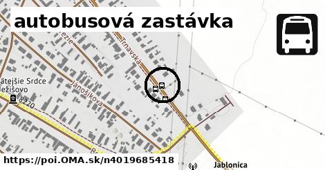 autobusová zastávka