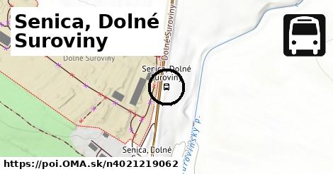 Senica, Dolné Suroviny