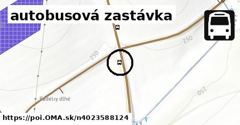 autobusová zastávka