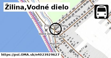 Žilina,Vodné dielo