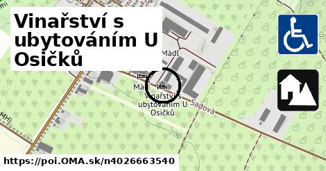 Vinařství s ubytováním U Osičků