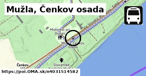 Mužla, Čenkov osada