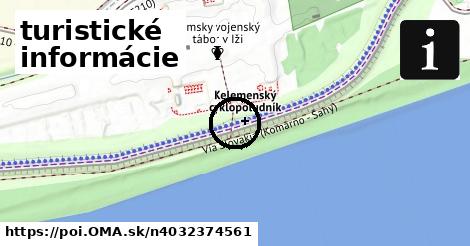 turistické informácie