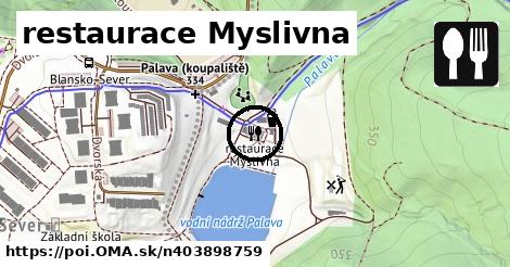 restaurace Myslivna