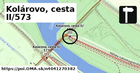 Kolárovo, cesta II/573