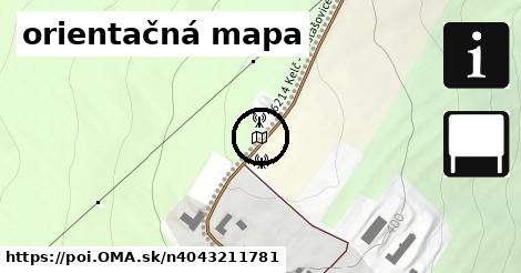 orientačná mapa