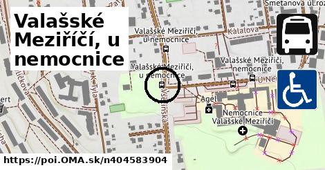 Valašské Meziříčí, u nemocnice