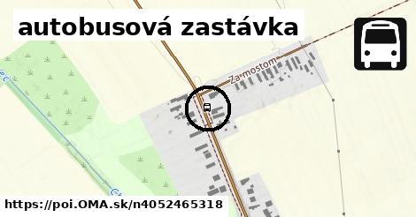 autobusová zastávka